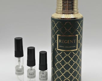 Muestra de perfume unisex Maison Asrar Regent EDP Decant / Fresh Citrus Amber (2 ml, 3 ml, 5 ml)