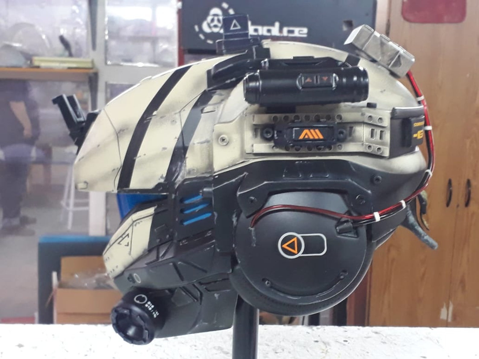 TITANFALL Puls Blade pilot helmet 11 Etsy