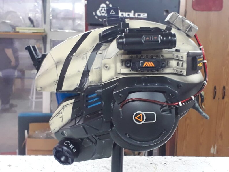 TITANFALL Puls Blade pilot helmet 11 Etsy
