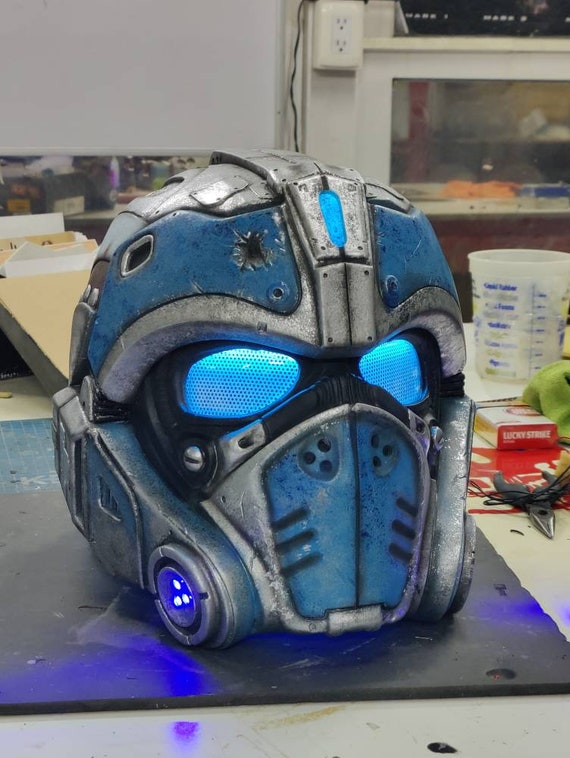 Clayton Carmine Helmet 11 Etsy Australia