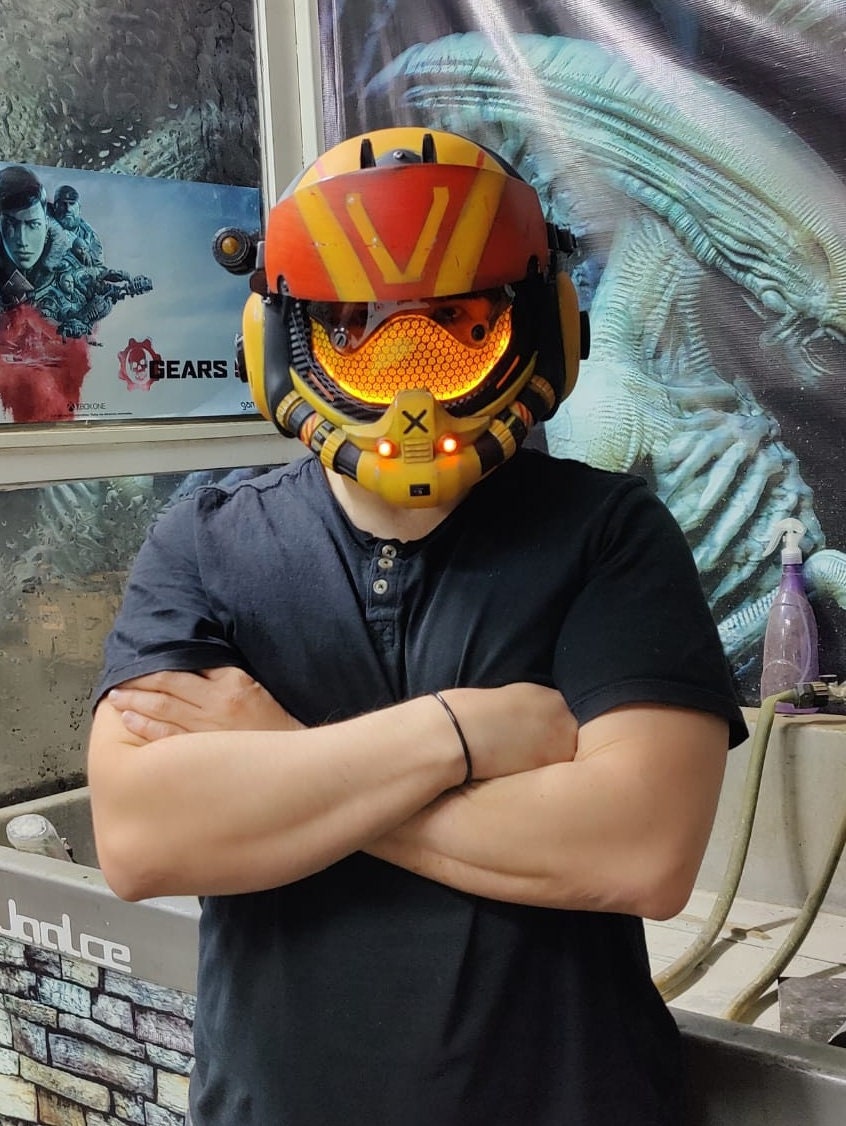 Viper Helmet Pilot - Etsy 日本
