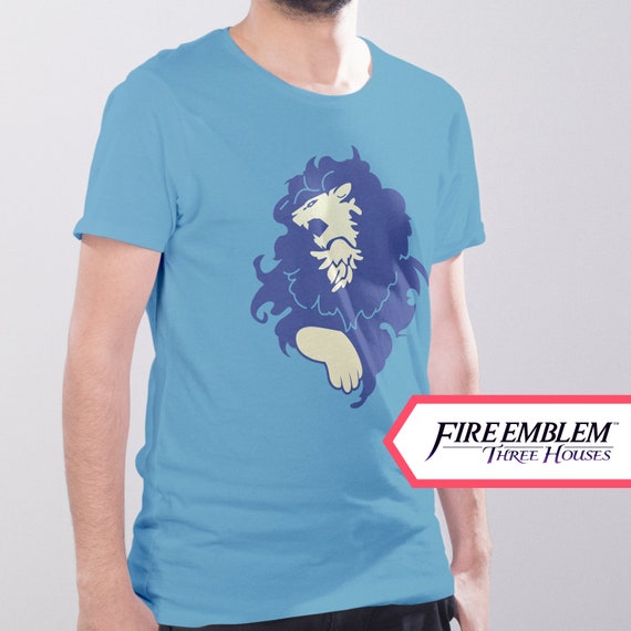 Fire Emblem Cosplay Shirt The Blue Lions Fire Emblem Three Etsy