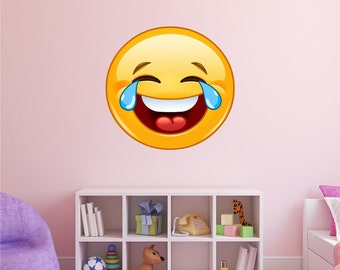 Emoji Wall Decal Etsy