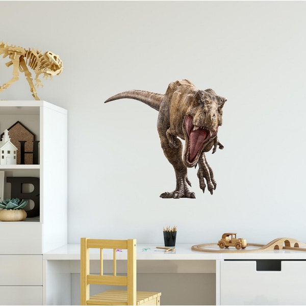 Dinosaur Wall Decal Etsy
