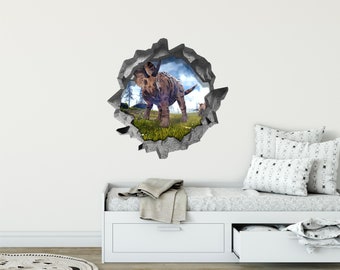 Ford F150 Wall Hole 3D Decal Vinyl Sticker Decor Room Smashed Trucks #2 Ford F150 Wall Hole 3D Decal Vinyl Sticker Decor Room Smashed Trucks #2