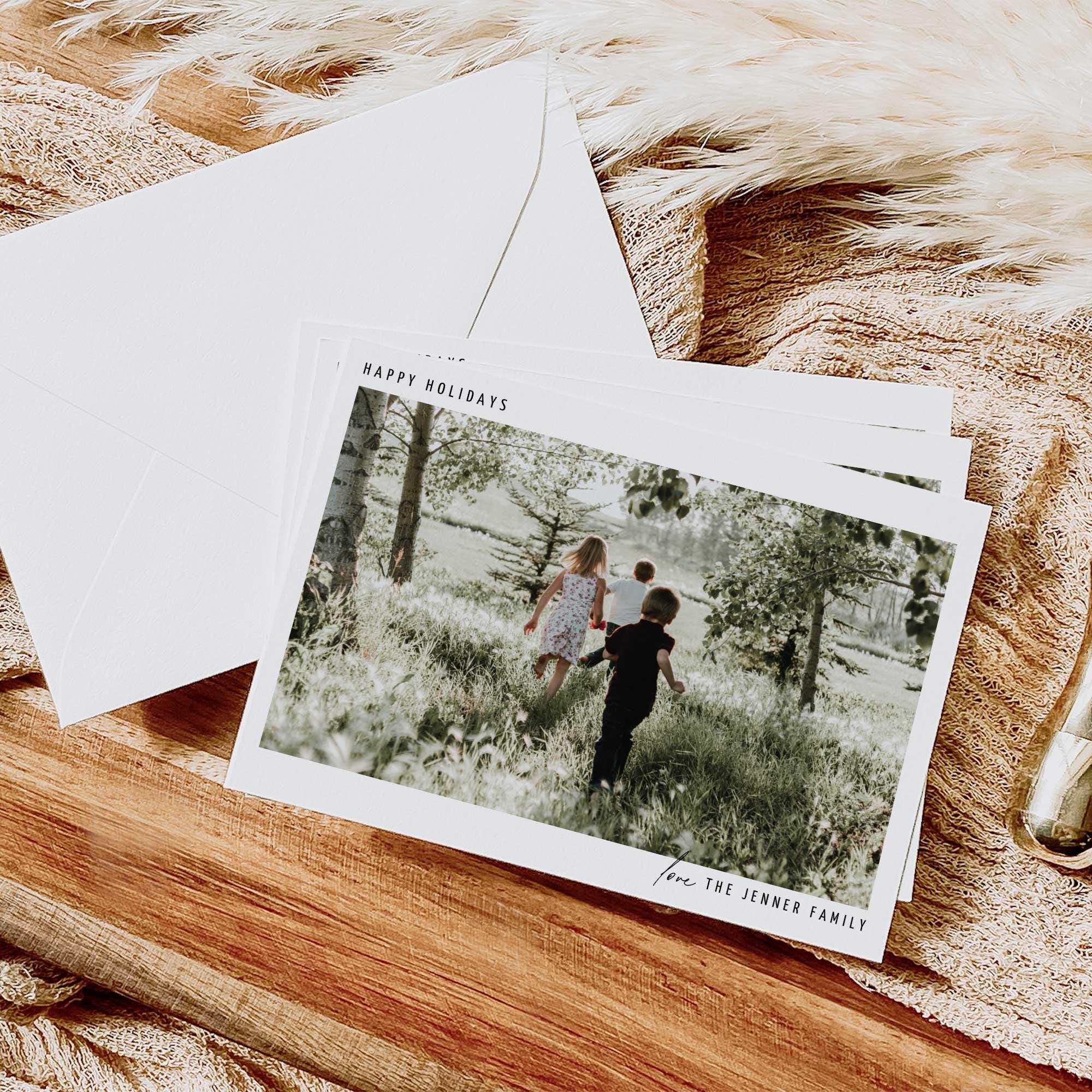 Tarjeta navideña con foto editable, plantilla de tarjeta navideña, tarjeta  navideña minimalista, plantilla de tarjeta navideña con foto - Etsy México, image size:2000x2000