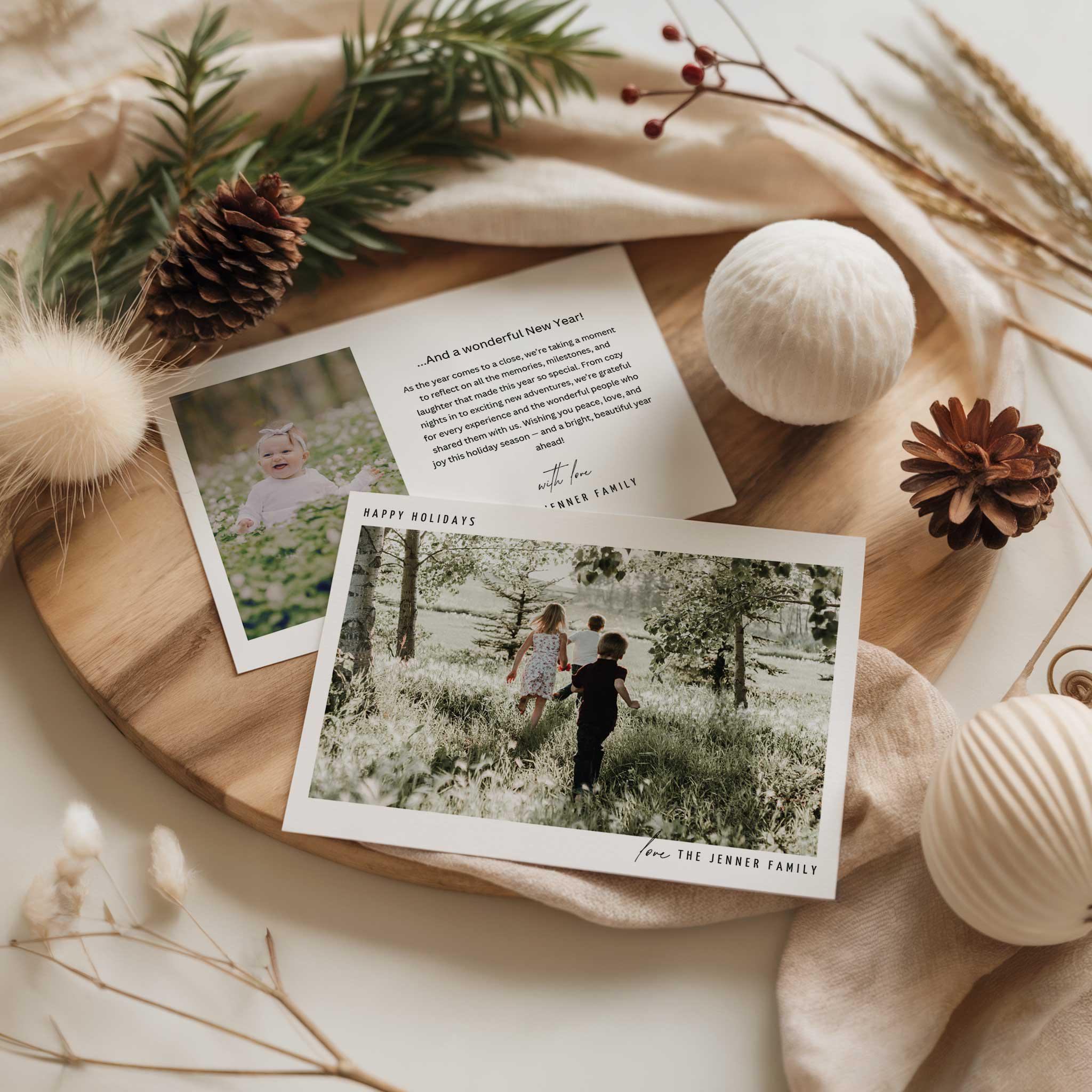 Tarjeta navideña con foto editable, plantilla de tarjeta navideña, tarjeta  navideña minimalista, plantilla de tarjeta navideña con foto - Etsy México, image size:2048x2048