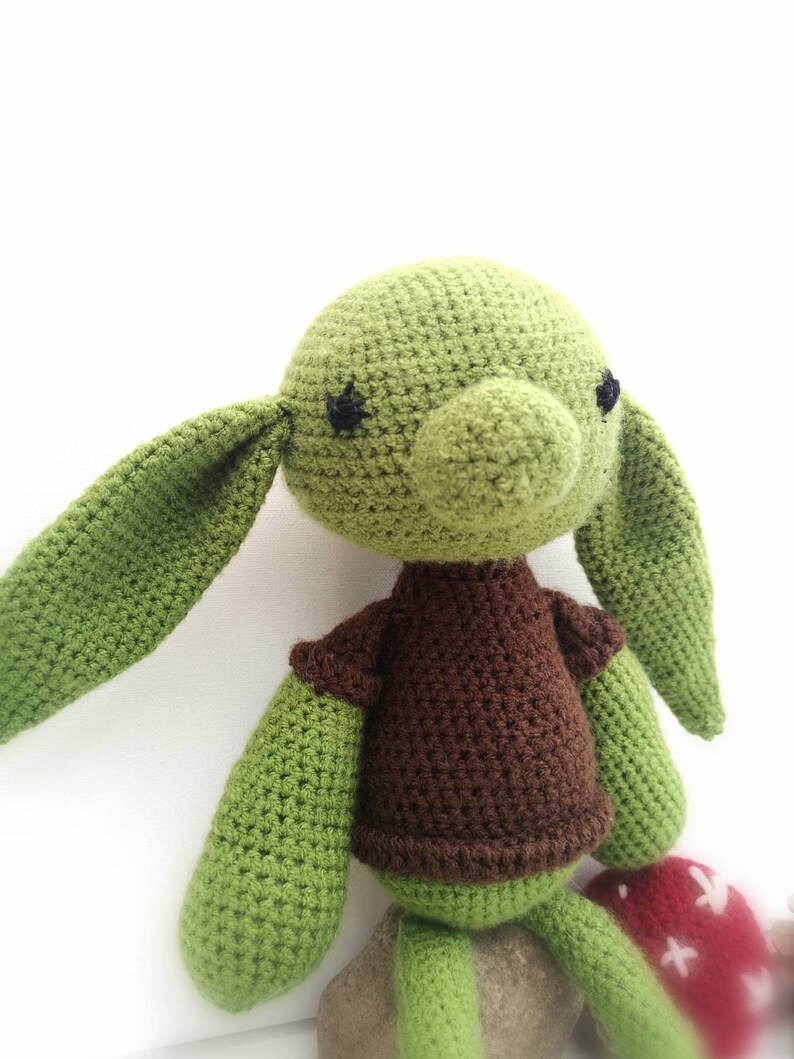Goblin Toy Pinch the Green Goblin Amigurumi . Teddy Bear - Etsy