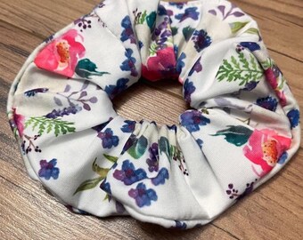 Organic cotton or sateen Hair scrunchies