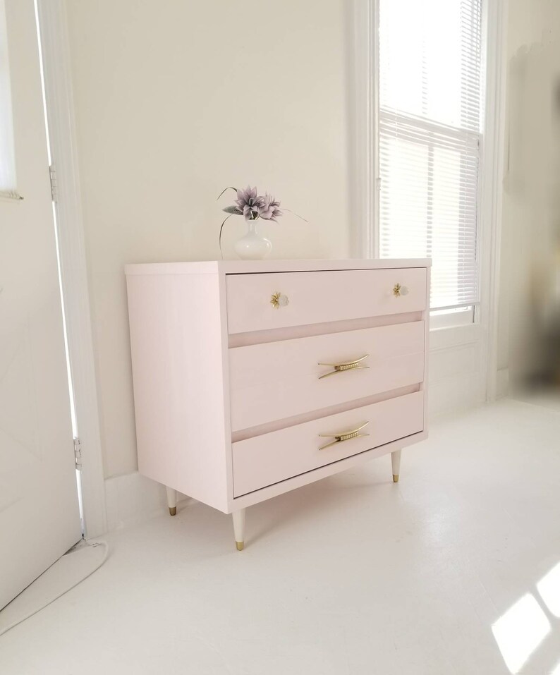 mid century modern baby dresser