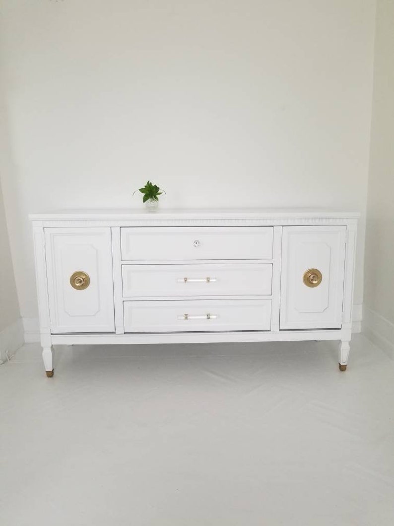 Beautiful Mid Century Credenza Media Console Buffet Etsy