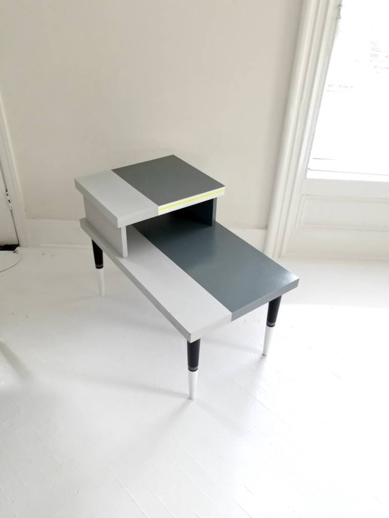 Mid century modern end tables vintage mcm tables Etsy