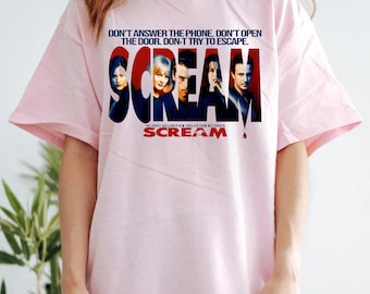 Scream Movie Vintage Shirt, Halloween 2023 Shirt, Horror Shirt, Scream Movie Tee, Aesthetic Shirt