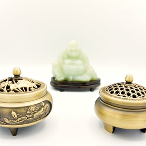 1 Brass ethnic jewelry box incense holder - eastern lacustrine jewelry box - ethnic asian incense holder butterfly - geometric