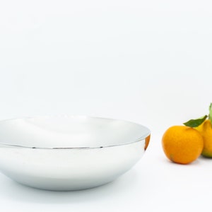 1 Vintage Bowl Inox 18/10 Alessi Double D'Urbino Lomazzi 2000 - Alessi Home Kitchen Decor Made In Italy - Original Alessi Double Bowl
