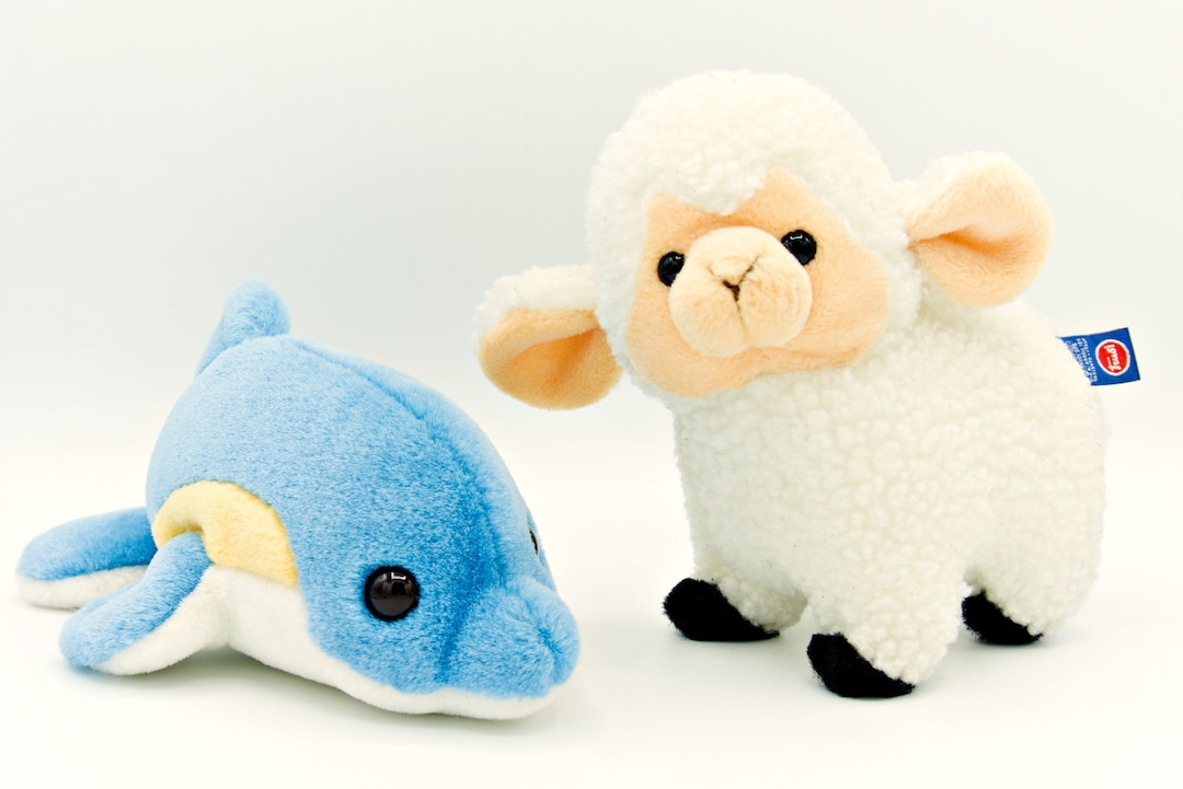 Buy Stuffed Animal Dolphin Sheep Plush Mini Trudi Trudi