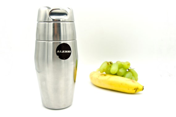 1 Vintage Cocktail Shaker Original Alessi Design Freimaurer Etsy
