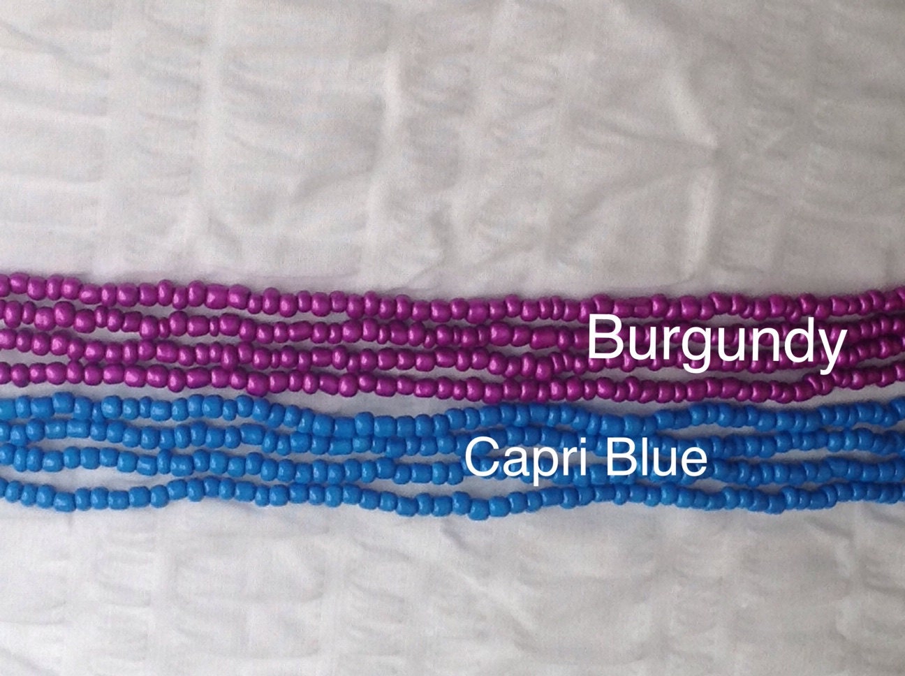 SOLD OUT Small Beaded Double Wrap Necklace Fun Colors Etsy