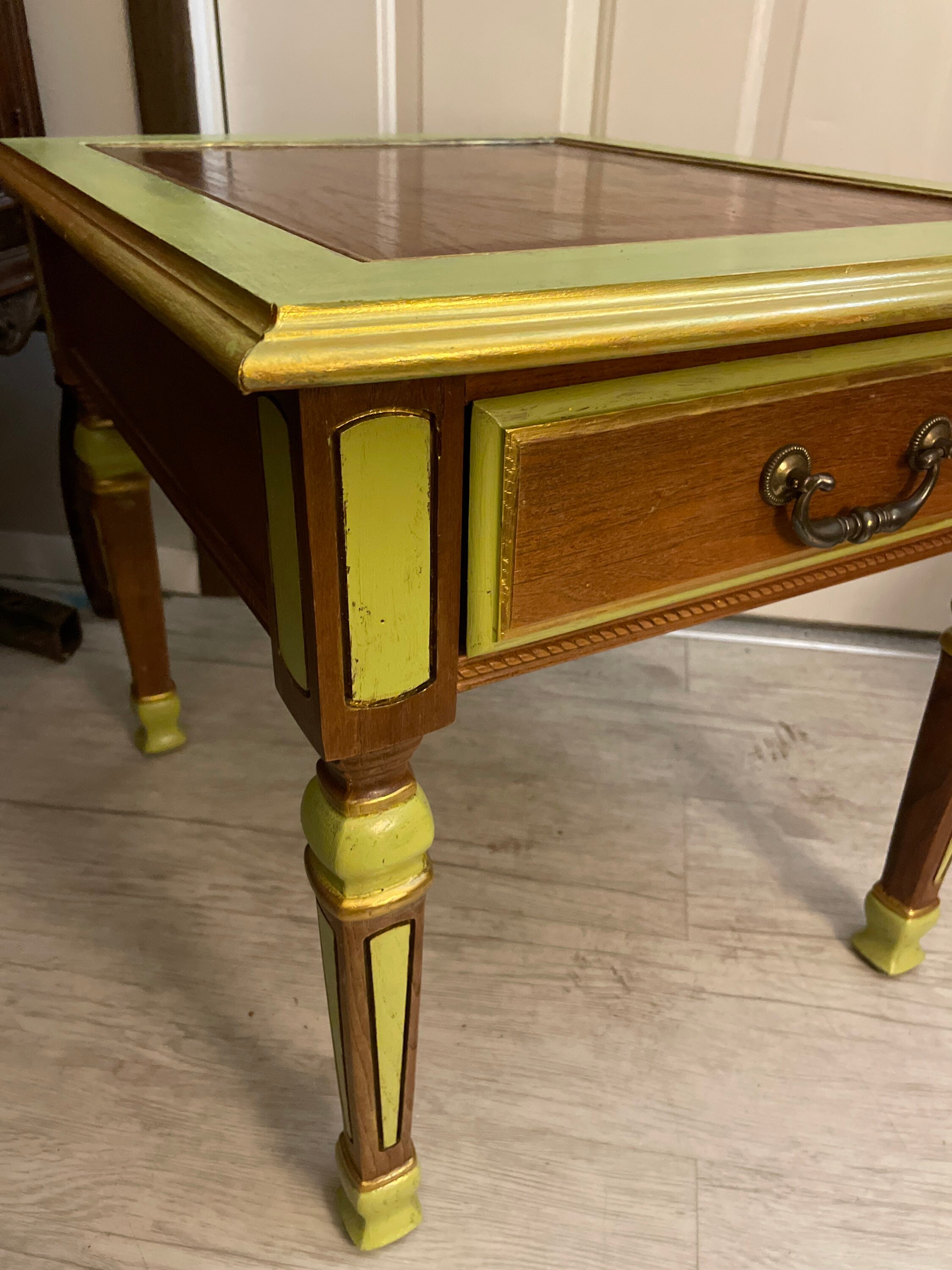Broyhill Hand Designed Painted All Wood Side End Occasional Table BV Etsy