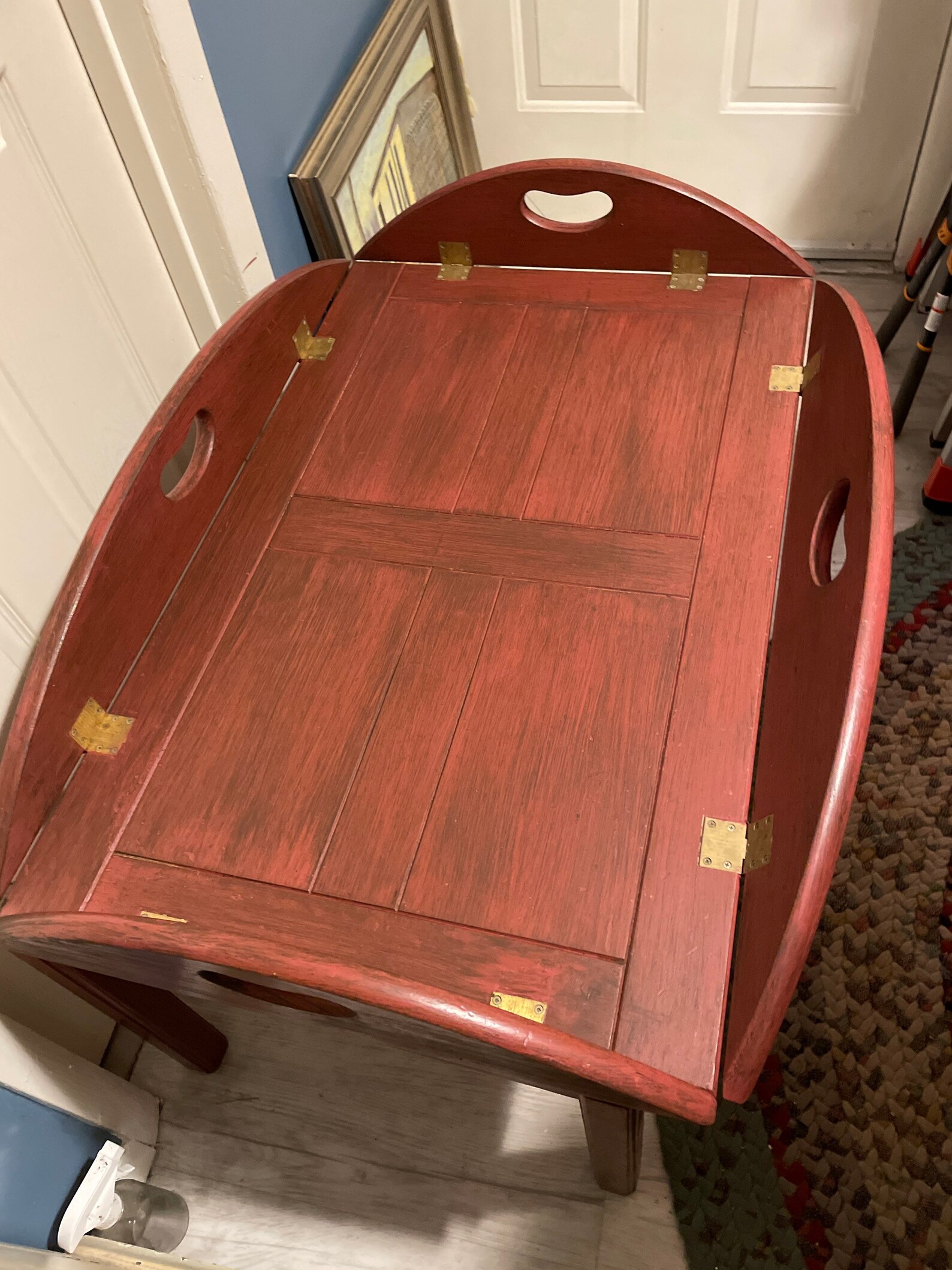 Bombay Company Butlers Serving Tray Table Farmhouse Cottage Etsy