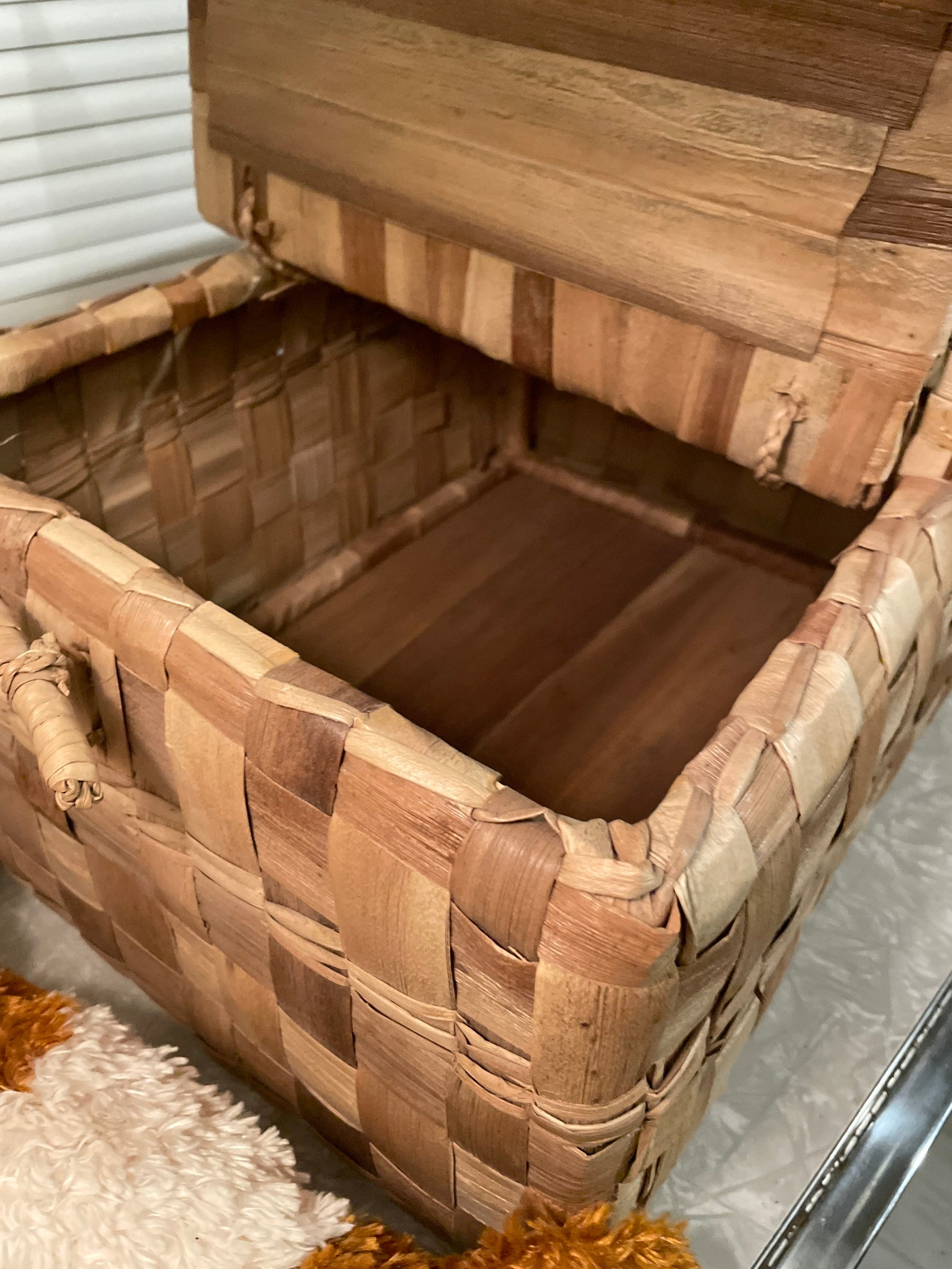 Picnic Basket Wizard of Oz Toto Style Vintage Reed Woven Etsy UK