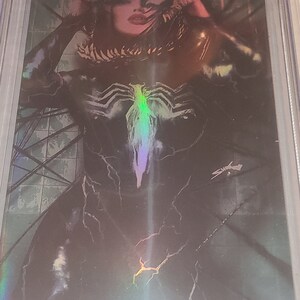 CGC 9.6 Venom Comic, Power Hour Preview Edition #2, MegaCon Foil image 2