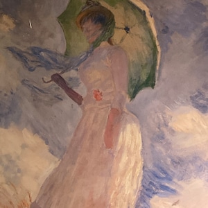 Claude Monet Artagraph Reproduction Tech Inc. Huge Print 25 X 20 Inches! #BV