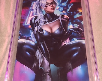 9.8 CGC Duty Calls Girls #1 Black Cat Edition A Artist Proof TT5/5 Knights Of Comics Exclusive Comic Book