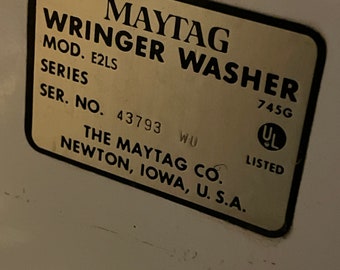 Maytag EL Series 1970’s Plastic Agitator Replacement Parts! #Bv