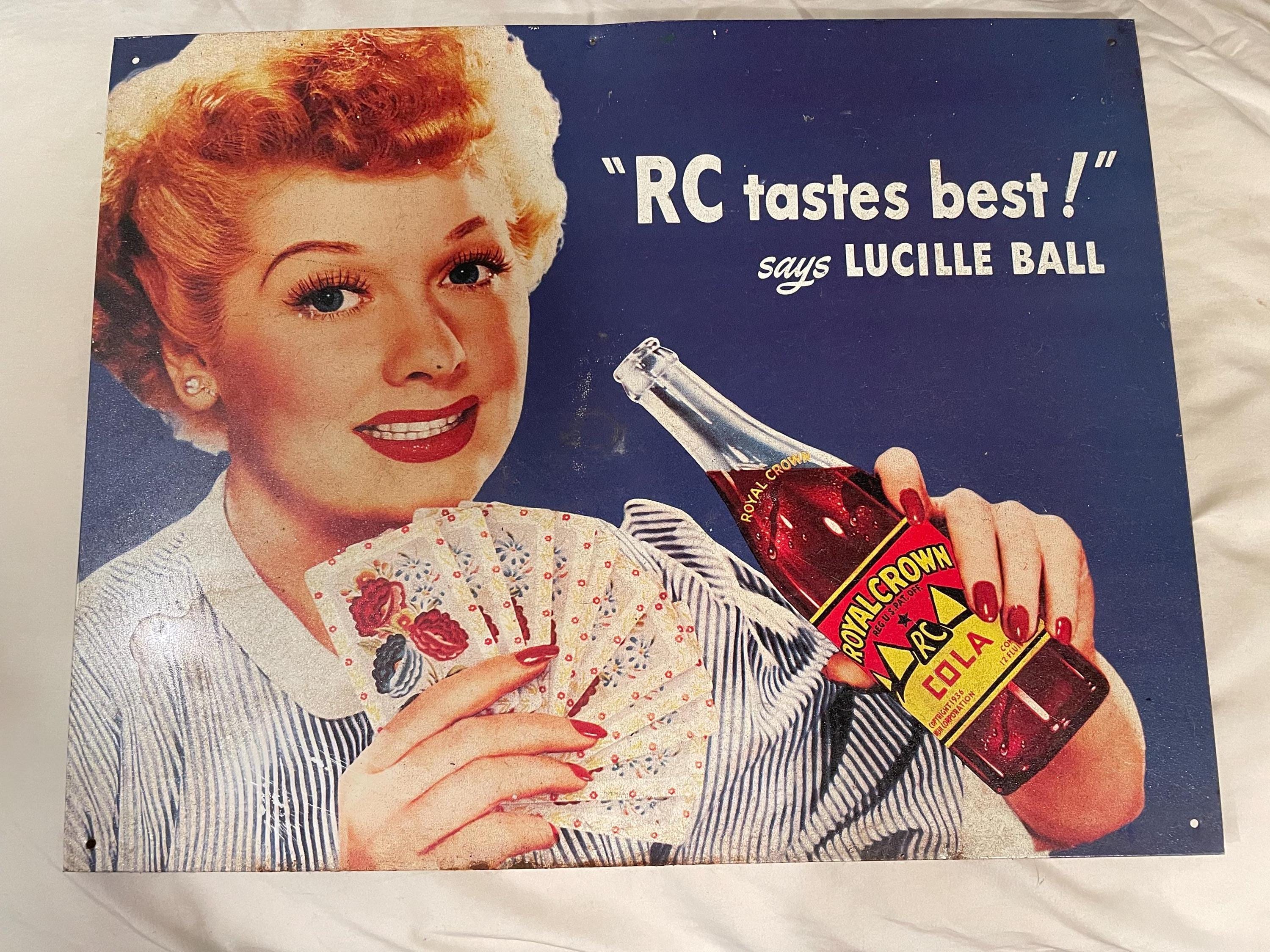 Vintage Royal Crown Cola Sign - Etsy