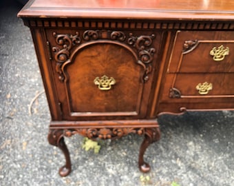 Antique 20’s Jacobean American Walnut Buffet