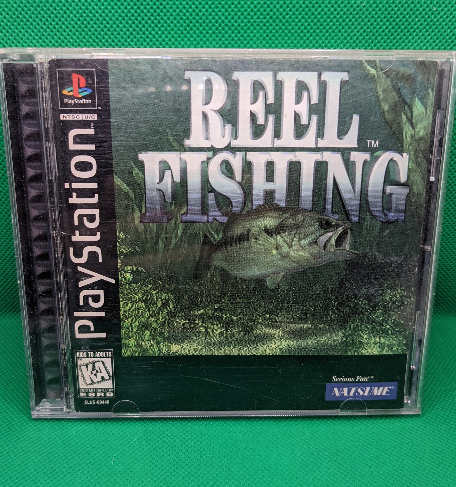 Reel Fishing Black Label Playstation 1 Game Etsy
