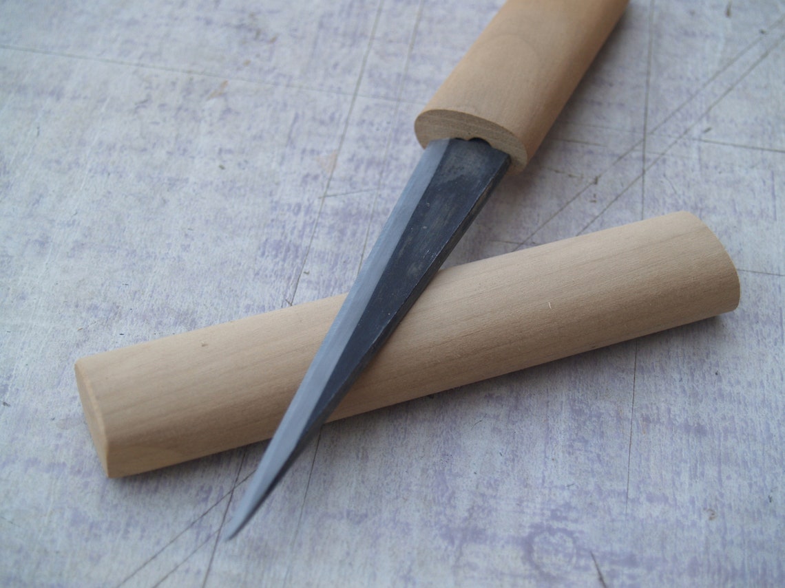 Kiridashi Kuri Kogatana Japanese Carving Knife Wood Carving Etsy