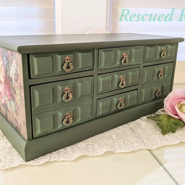 Painted Jewelry Box Etsy