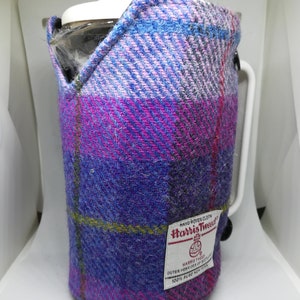 Cafetière à pression française Harris Tweed cosy LIVRAISON GRATUITE Pink and blue check