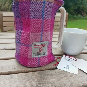 Cafetière à pression française Harris Tweed cosy LIVRAISON GRATUITE Pink purple