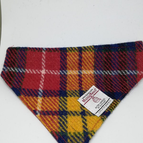 Harris Tweed Dog neckerchief / bandana