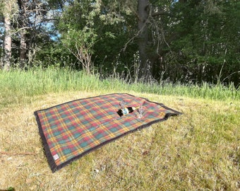 Harris Tweed Picnic blanket