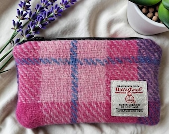 Porte-monnaie HARRIS TWEED - différentes couleurs