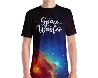 Cosmic Space Waster Men's Graphic T-shirt