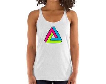 Women's Impossible triangle Racerback Tank