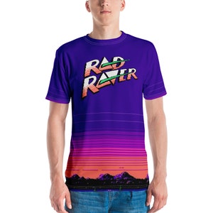 RAD RAVER All Over Print T-shirt