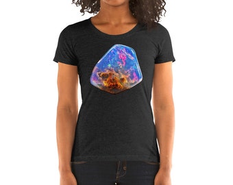 Galaxy Opal Ladies T-shirt
