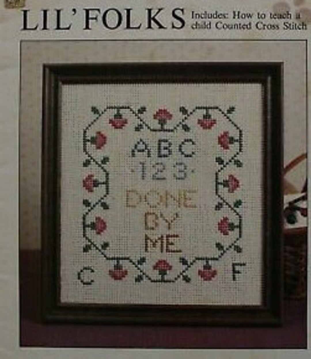 Lil' Folks by Jean Farish Needleworks Leaflet 19 RARE Etsy