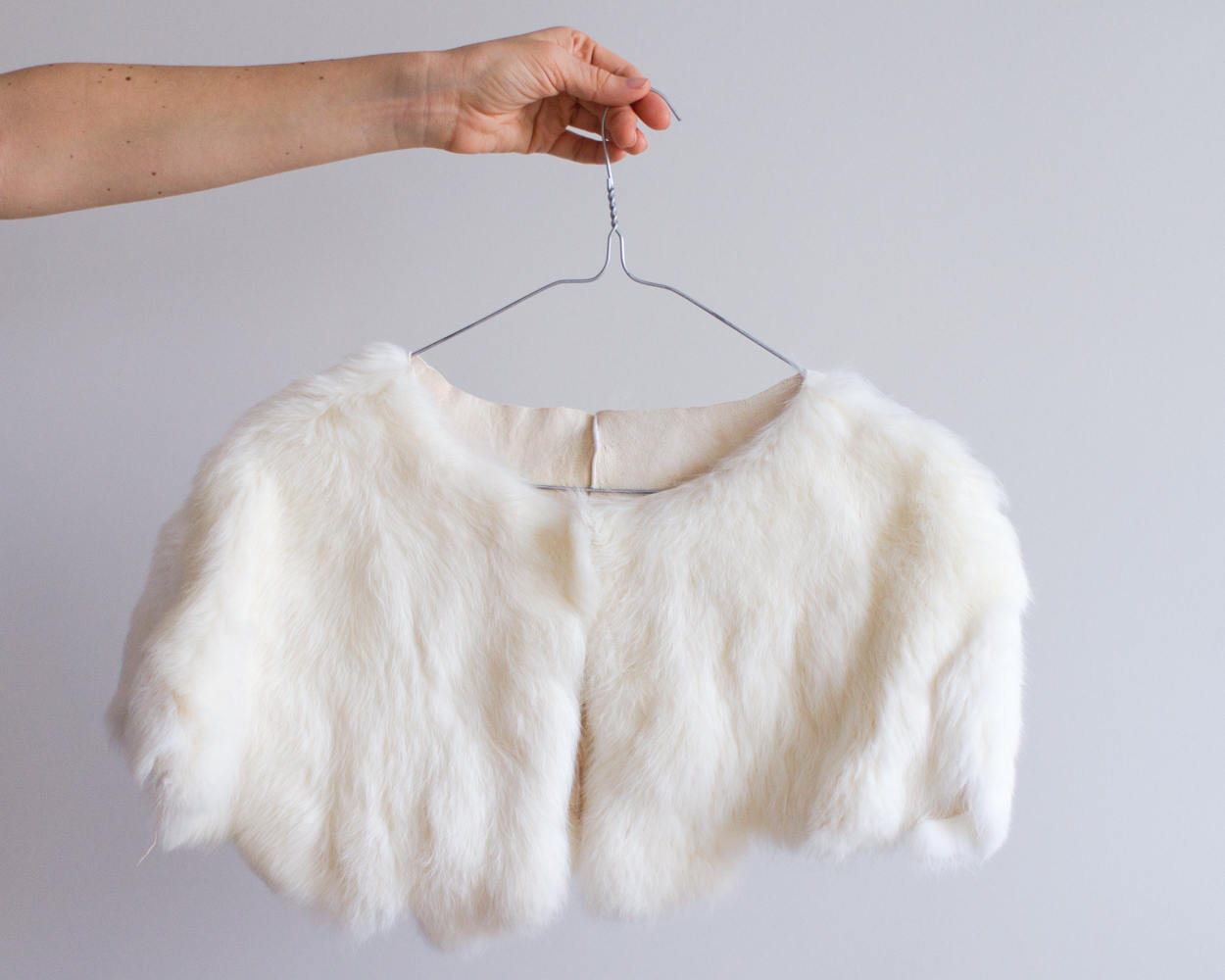 Genuine fur boleros deals