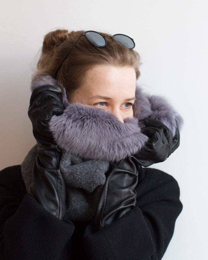 real fur hood