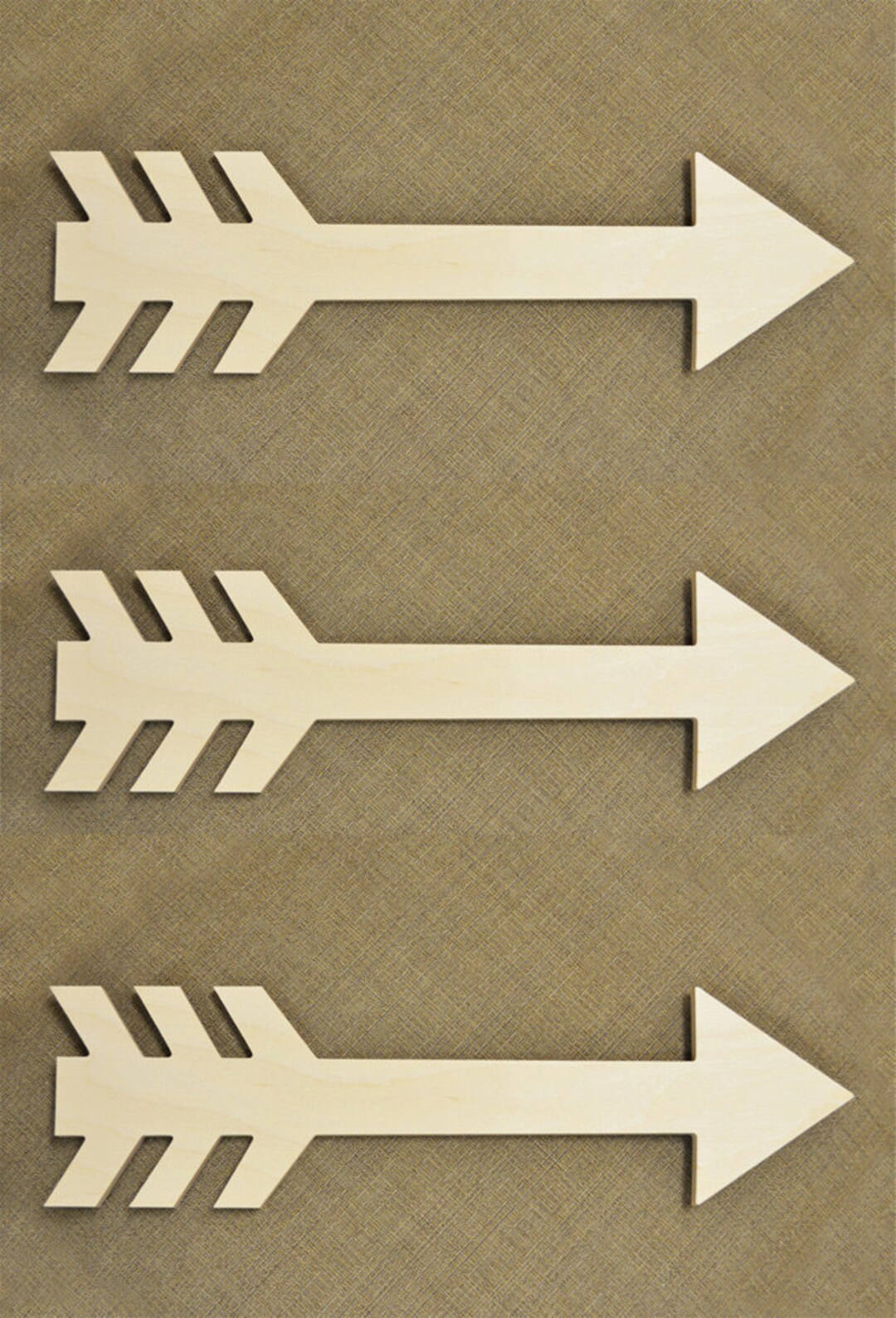 Wooden Arrow Wall Art Arrow Wood Sign Set of 3 Pieces Wall Decor Wooden