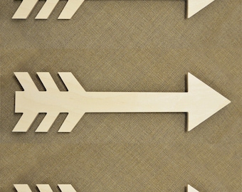 Wooden Arrow Wall Art - Arrow Wood Sign - Set of 3 Pieces - Wall Decor - Wooden Arrows - Wall Art - Wall Sign