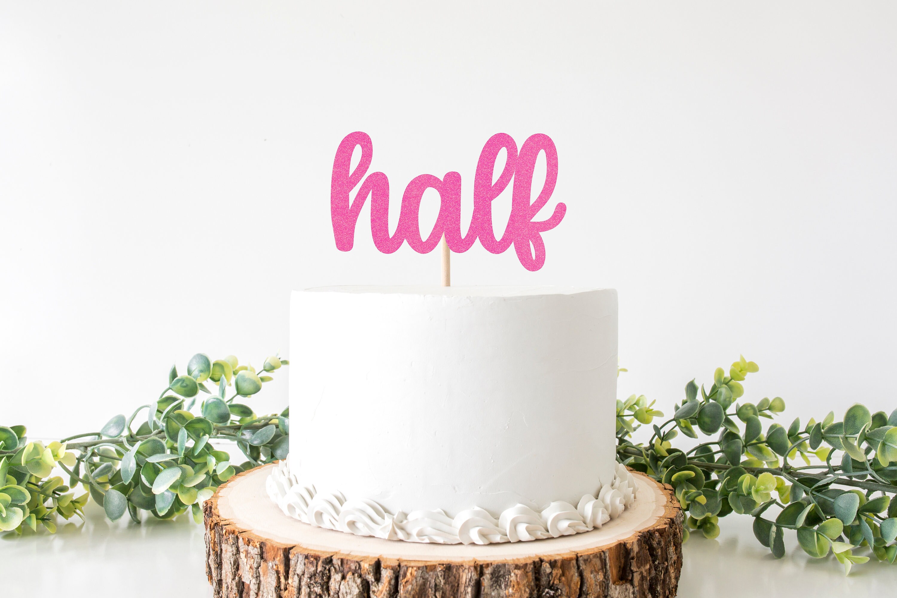 6th Birthday Cake Decoration Glitter Cake Topper Six & Sassy Cake Topper 