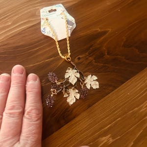 fruit of the vine necklace